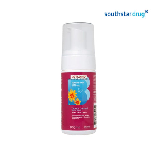 Betadine Feminine Wash Foam Witch Hazel 100ml Pump