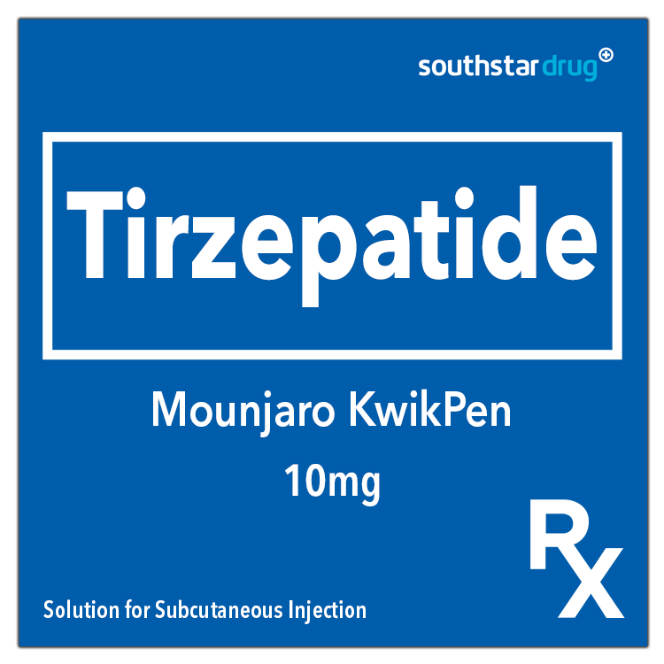 Rx: Mounjaro KwikPen 10mg Solution for Subcutaneous Injection / Pen