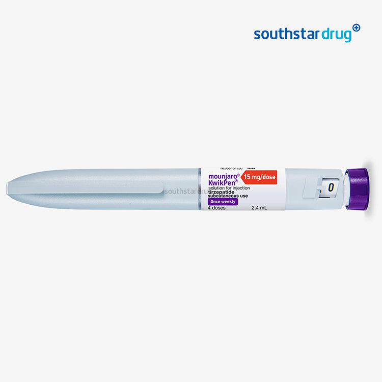 Rx: Mounjaro KwikPen 15mg Solution for Subcutaneous Injection / Pen