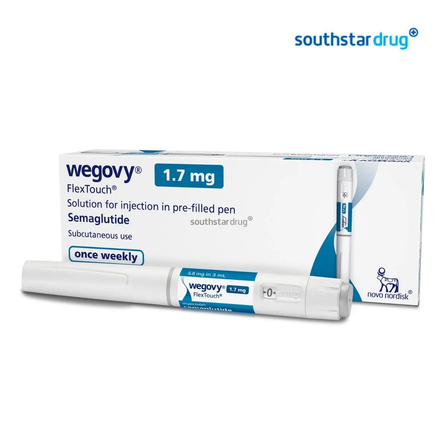 Rx: Wegovy 1.7mg Solution for Injection / Pen