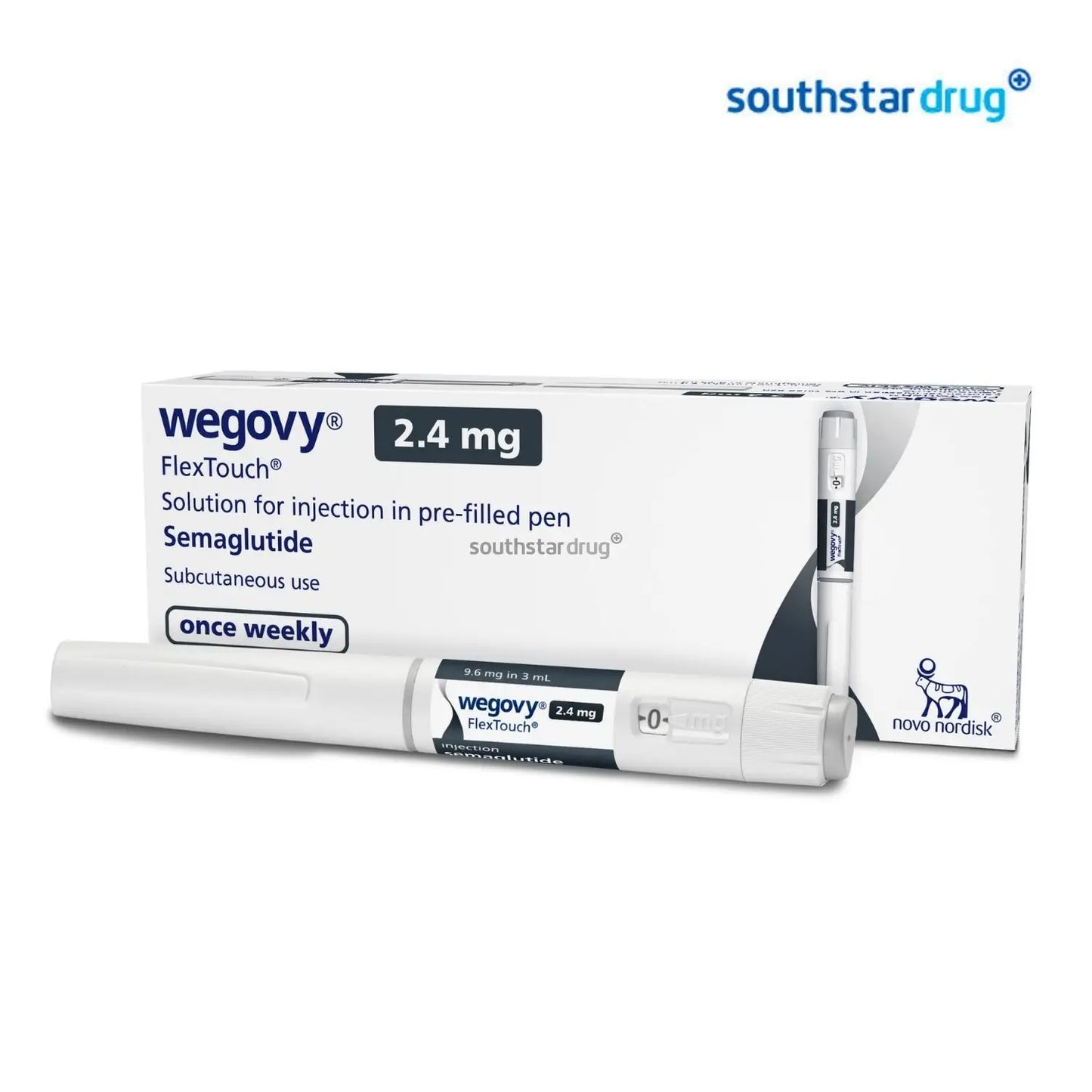Rx: Wegovy 2.4mg Solution for Injection / Pen