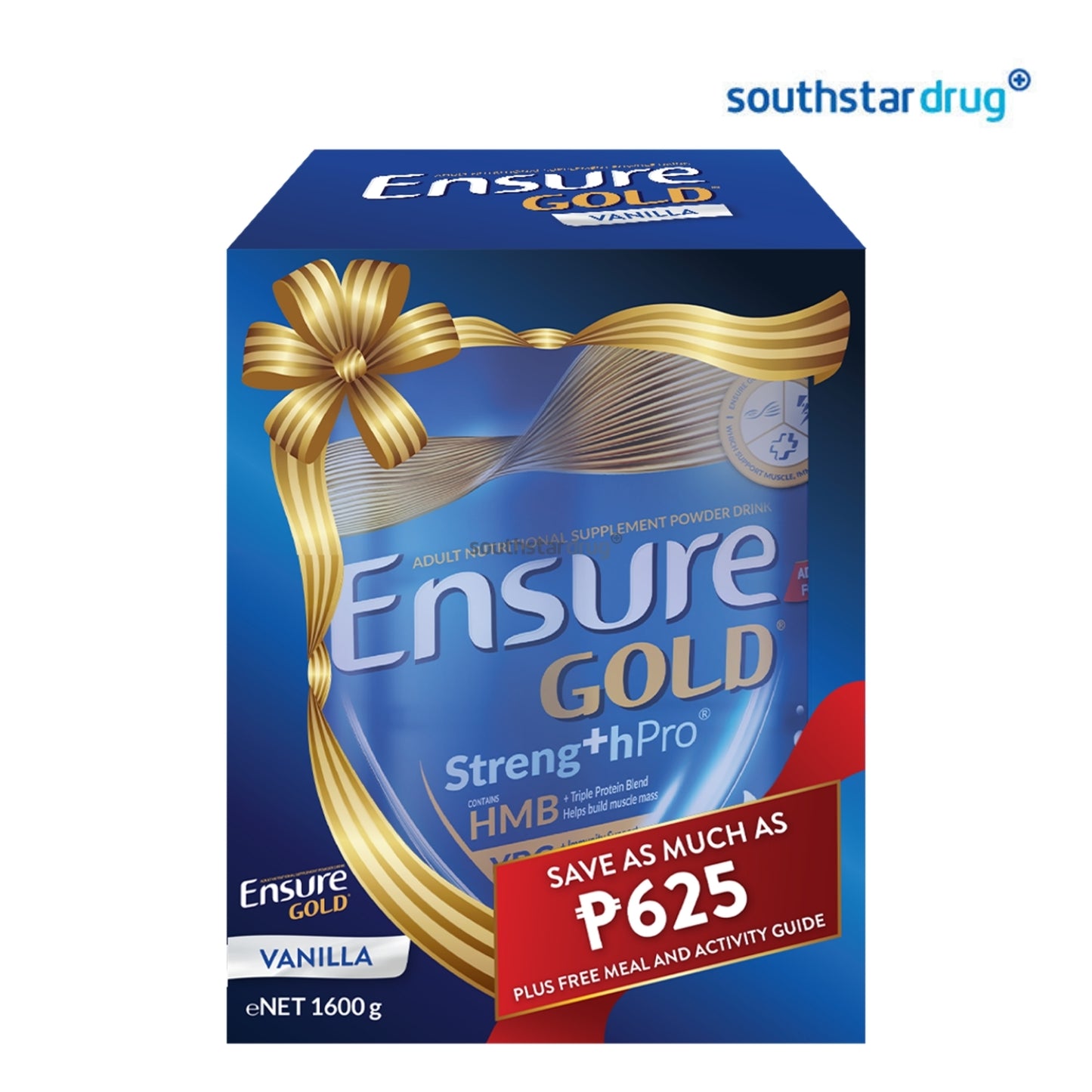 Ensure Gold with StrengthPro Vanilla 1.6kg (Save ₱625)