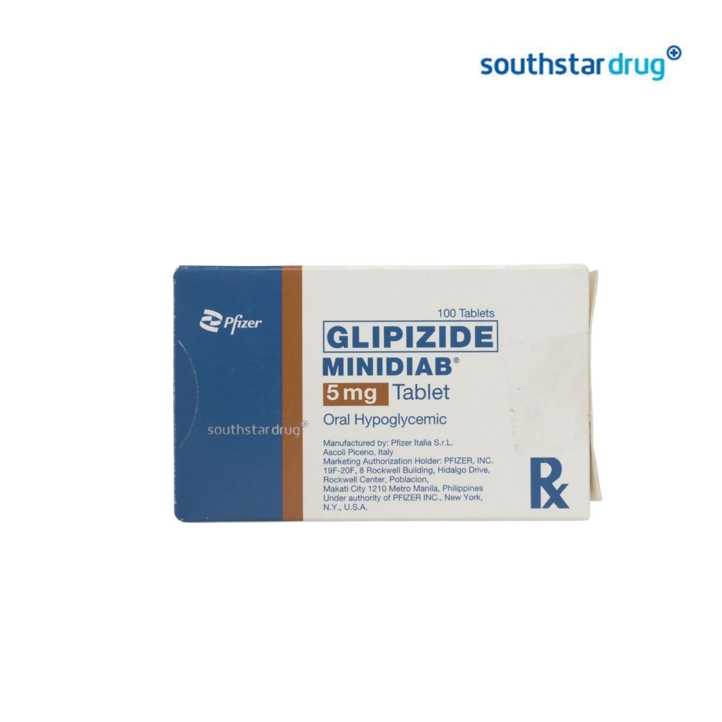 Rx: Minidiab 5mg Tablet