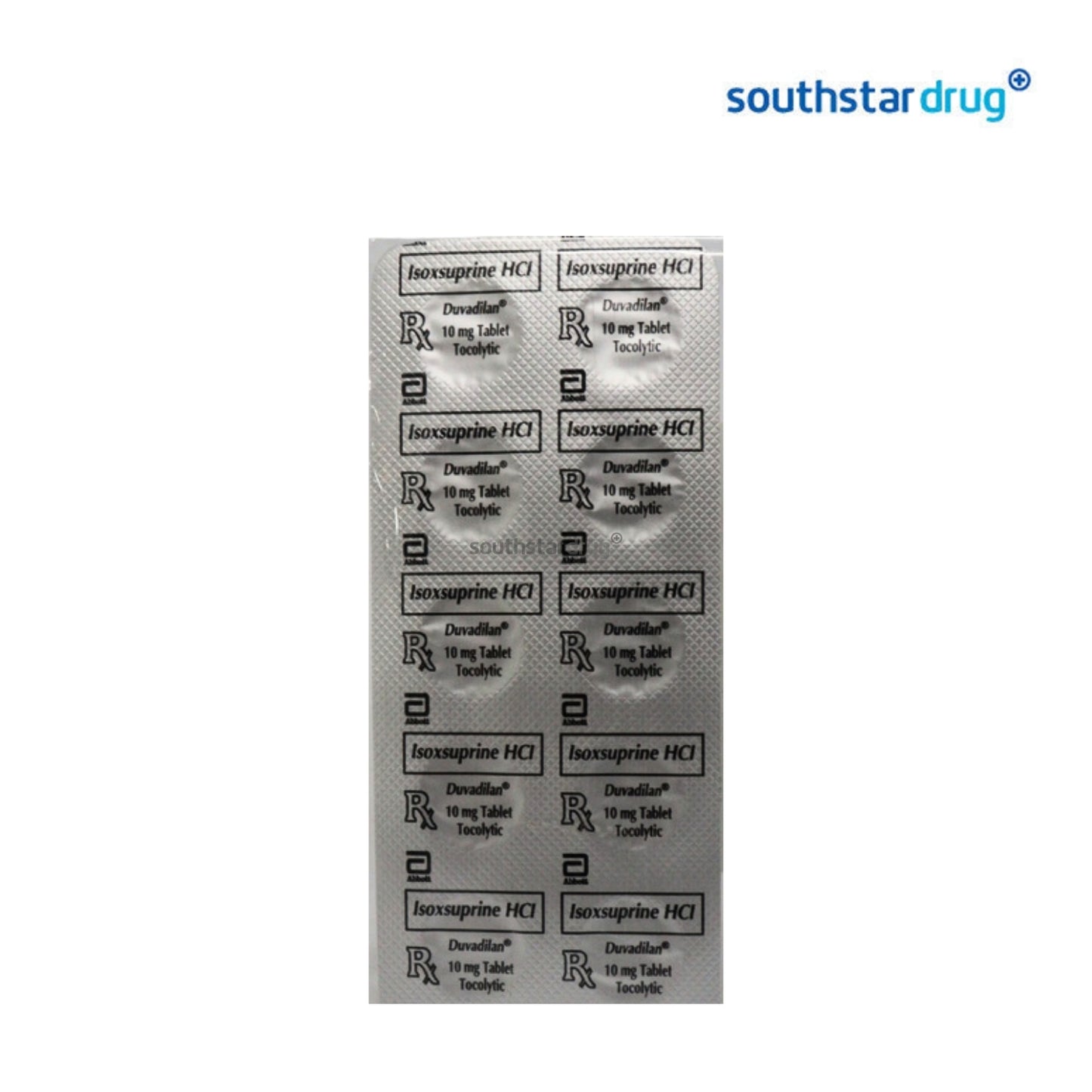 Rx: Duvadilan 10mg Tablet