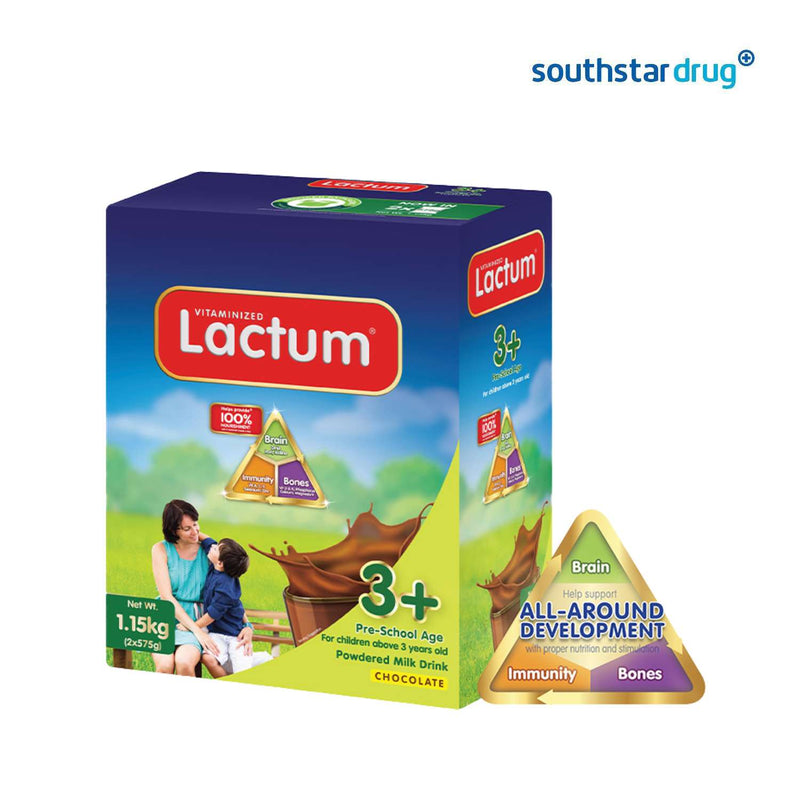 Lactum 3+ Chocolate for 1-3yrs Old 1.15kg Box