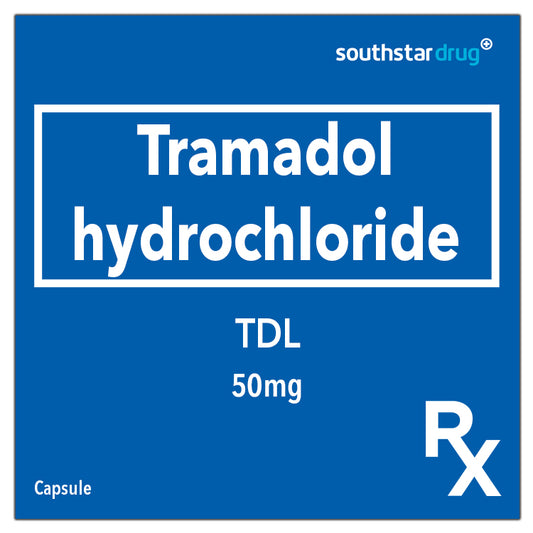 Rx: TDL 50mg Capsule