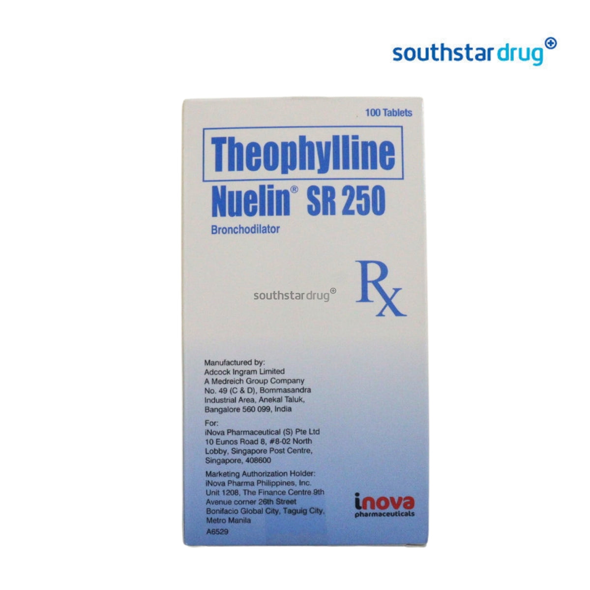 Rx: Nuelin SR 250mg Tablet