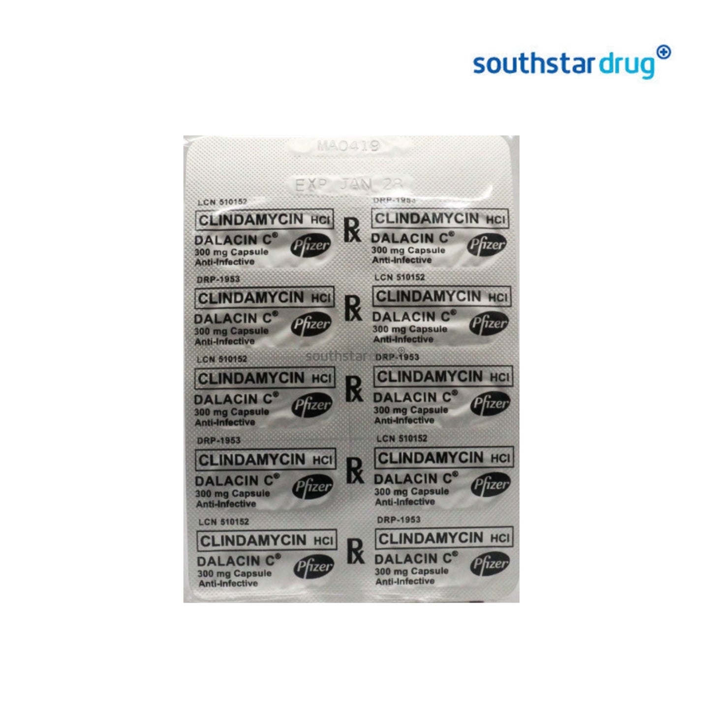 Rx: Dalacin C 300mg Capsule