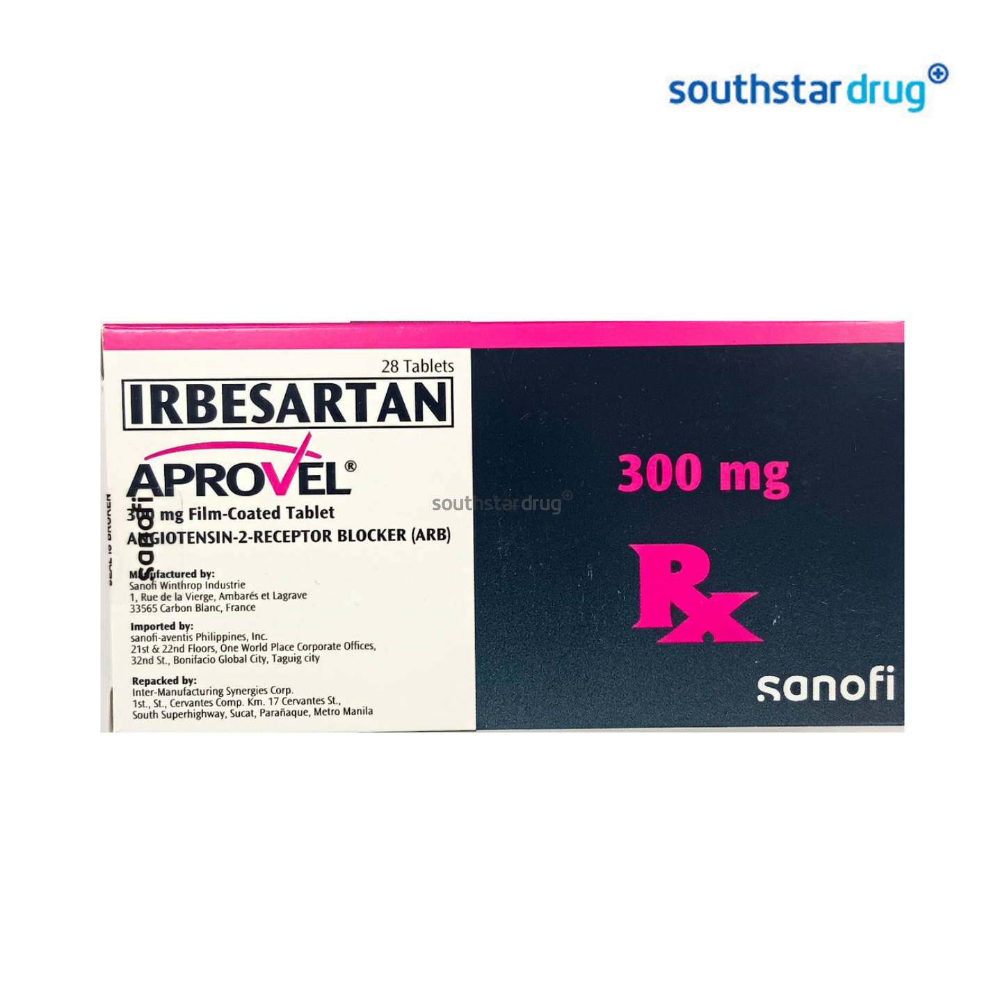 Rx: Aprovel 300mg Tablet