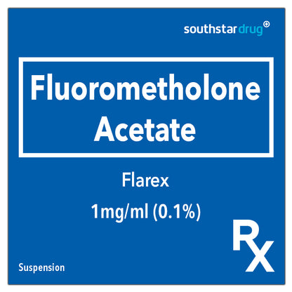 Rx: Flarex 1mg /ml (0.1%) 5ml Ophthalmic Suspension