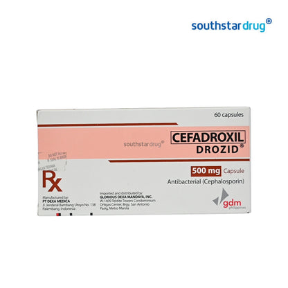 Rx: Drozid 500mg Capsule