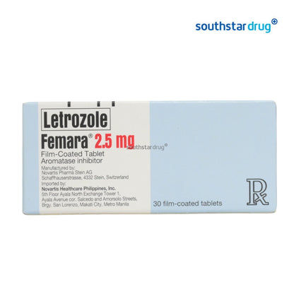 Rx: Femara 2.5mg Tablet