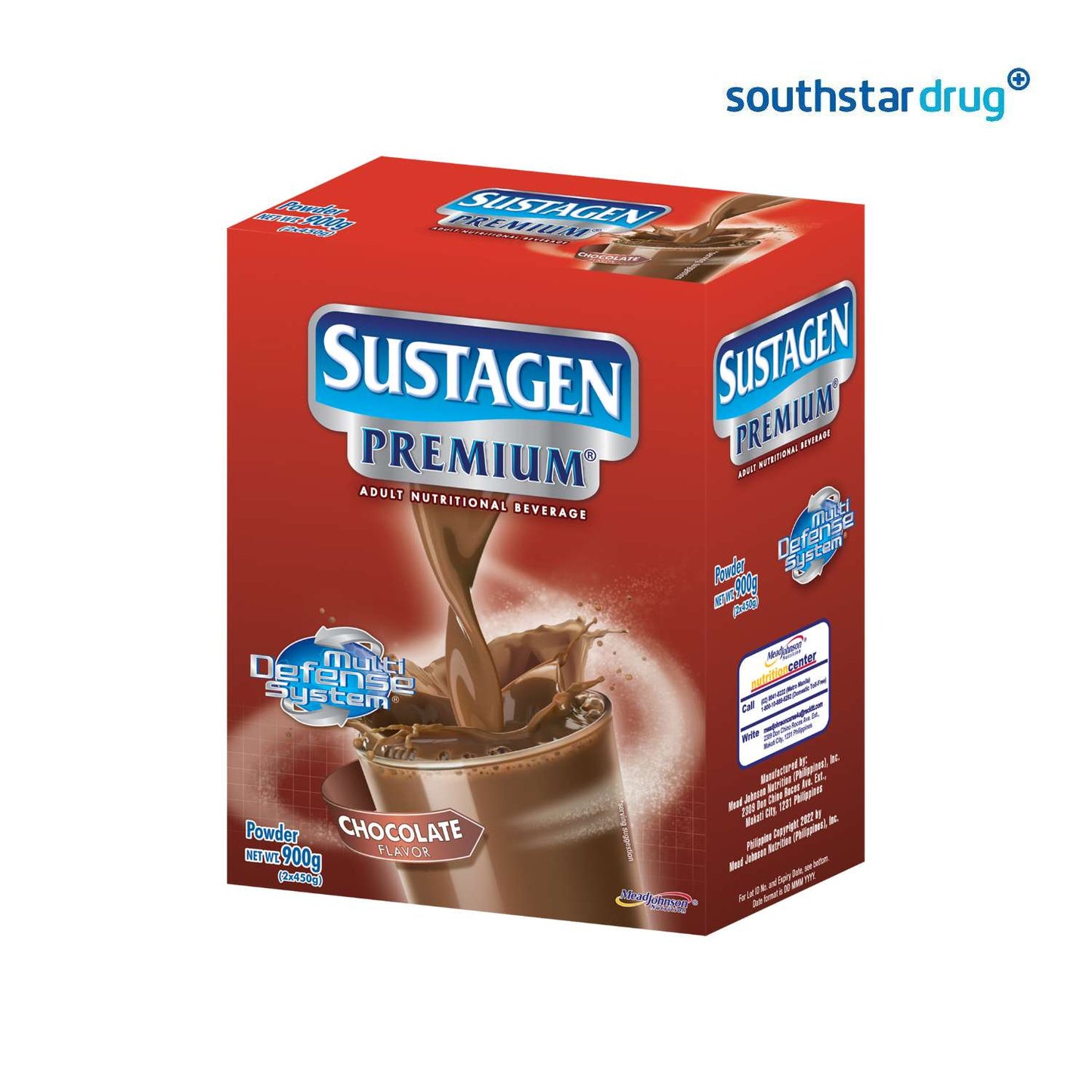 Sustagen Premium Chocolate Flavor 900g Can