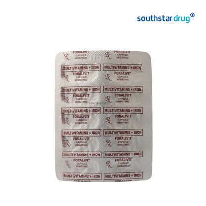 Rx: Foralivit Capsule - 20s