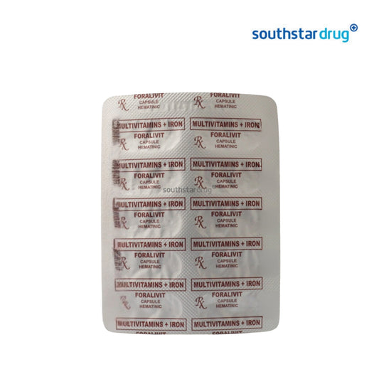 Rx: Foralivit Capsule - 20s