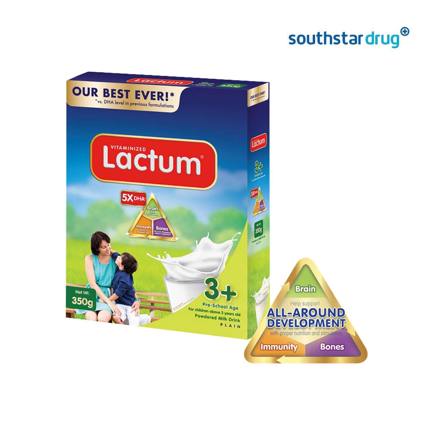 Lactum 3 Plus 350g Box