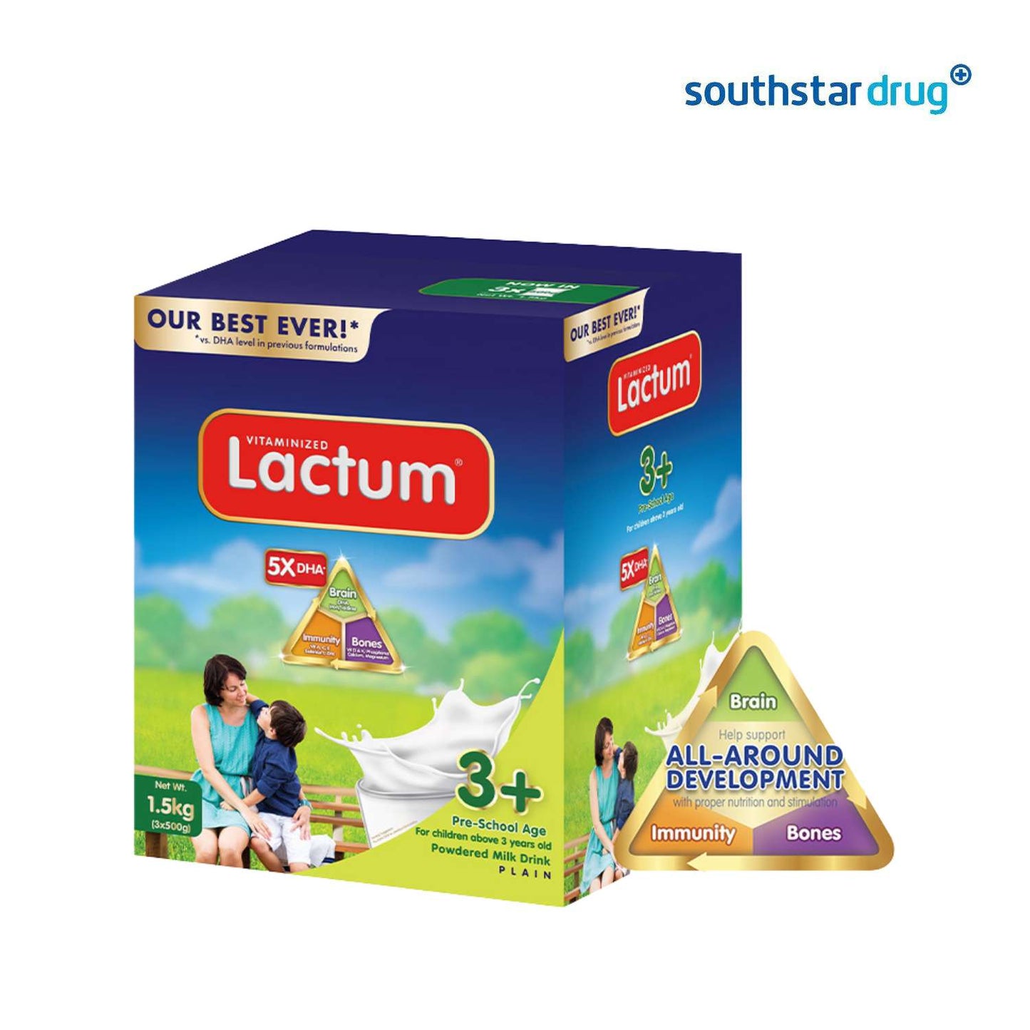 Lactum 3 Plus 1.5kg Box