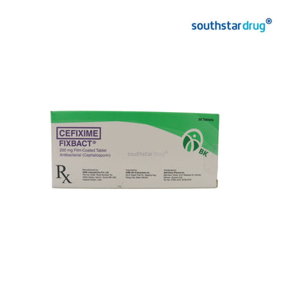 Rx: Fixbact 200mg Tablet