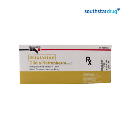Rx: Glicla Natrapharm 30mg Tablet