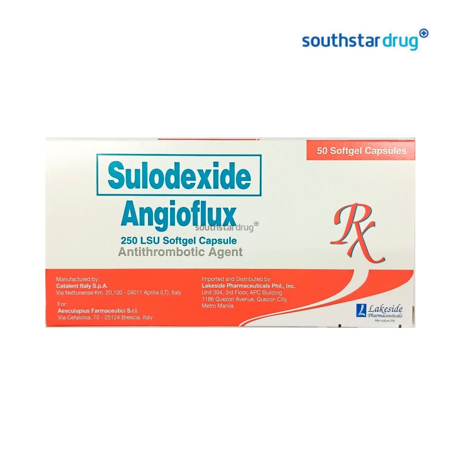 Rx: Angioflux 250mg Soft Gel Capsule