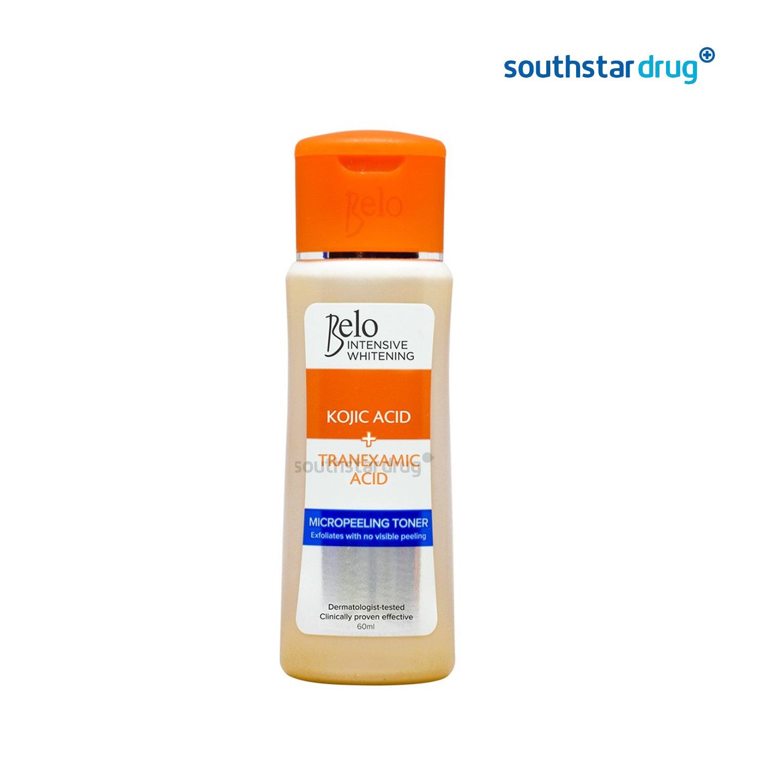 Belo Toner Kojic tranexamic Acid 60ml - Southstar Drug