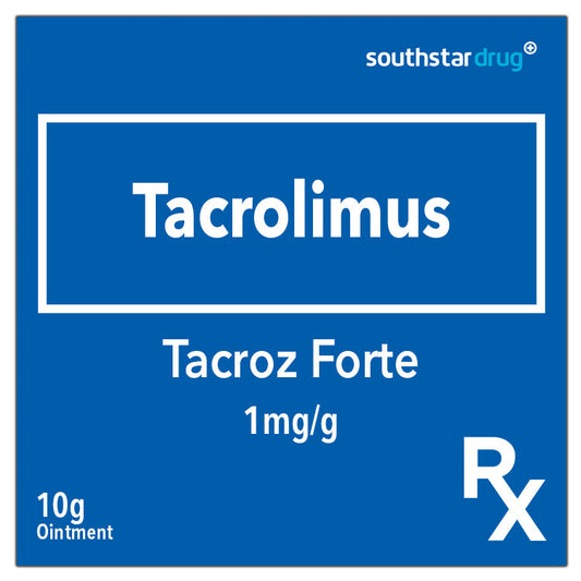 Rx: Tacroz Forte 1mg/G Ointment 10g