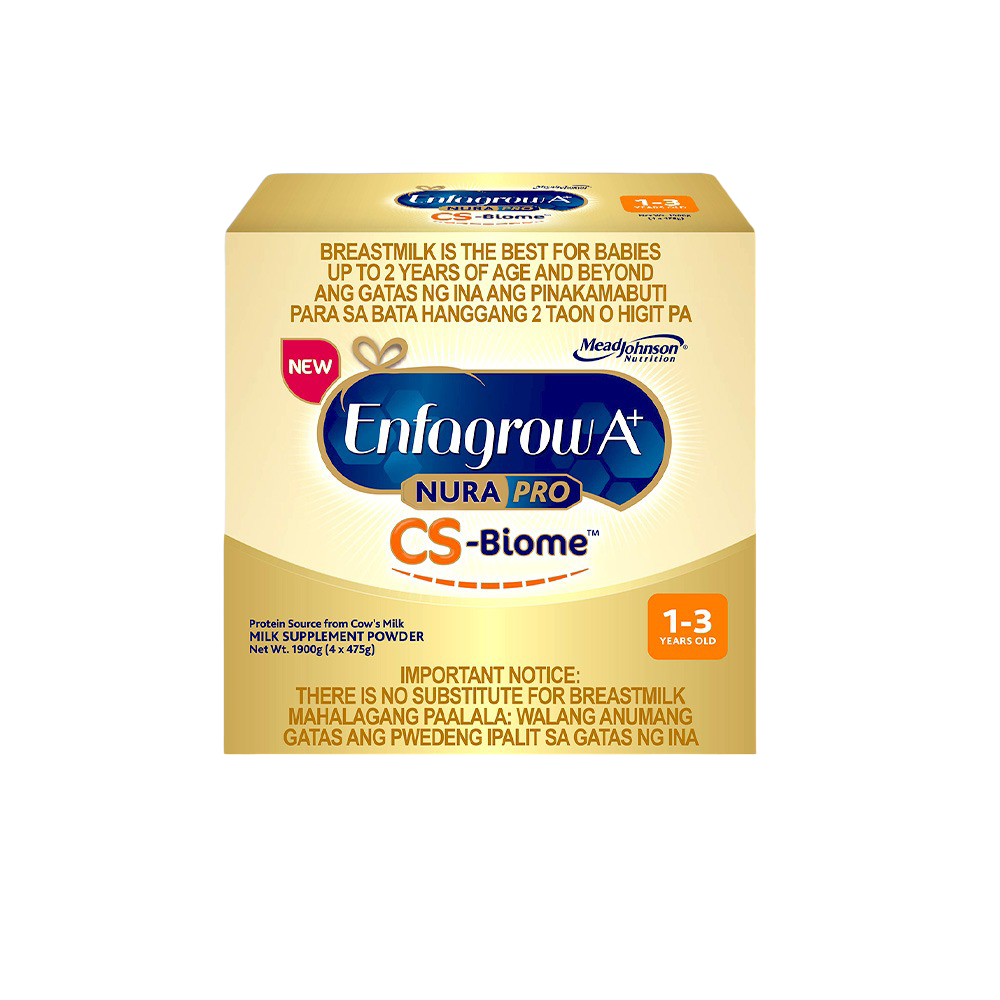 Enfagrow A+ CS Biome Milk Powder 1 to 3 Years 1.9kg Box