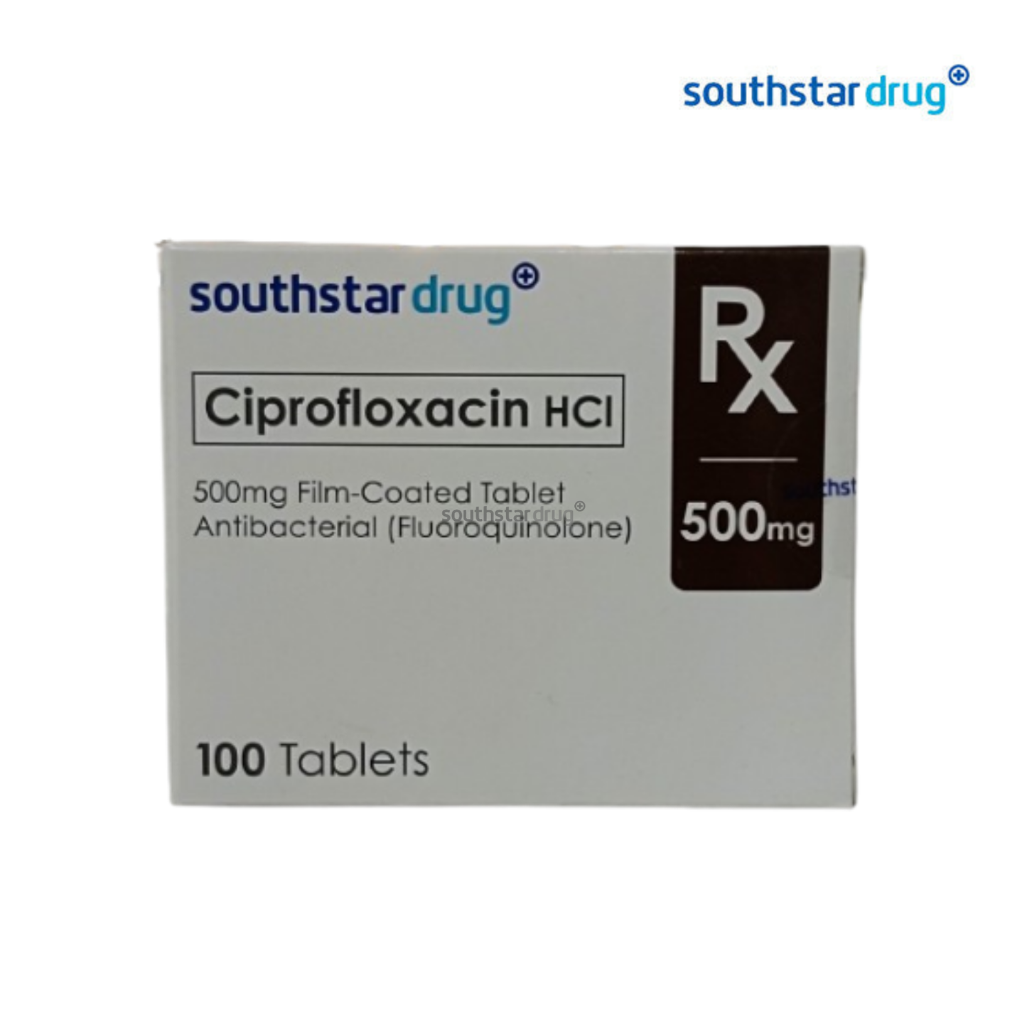 RX: SOUTHSTAR DRUG CIPROFLOXACIN TAB 500 MG