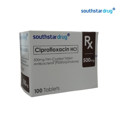 RX: SOUTHSTAR DRUG CIPROFLOXACIN TAB 500 MG
