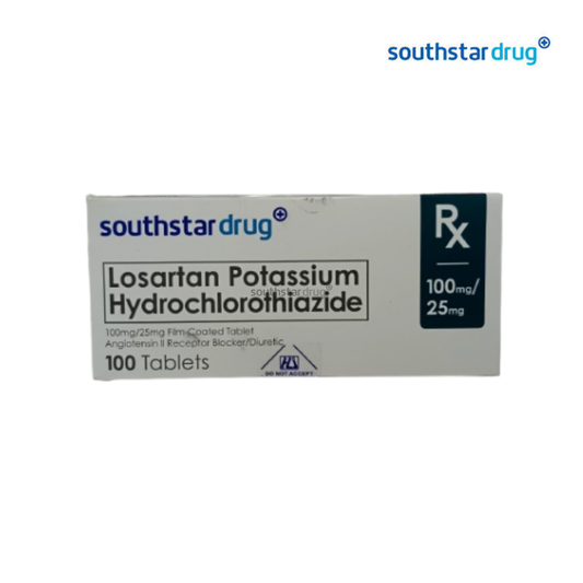 RX: SOUTHSTAR DRUG LOSARTAN K HCTZ VVV FCTAB 50MG/12.5MG