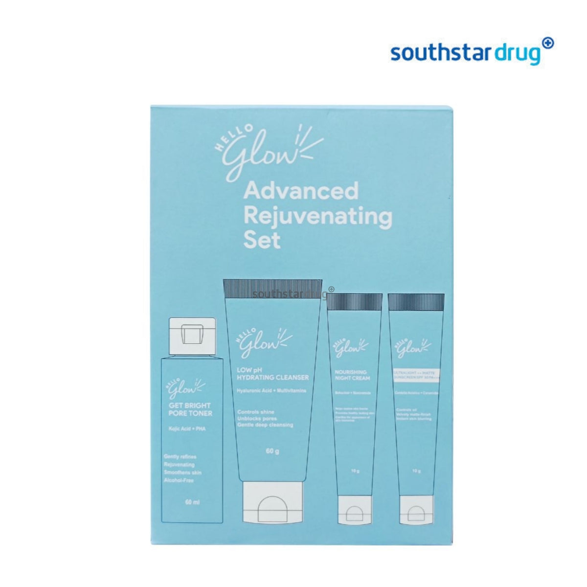Hello Glow Advanced Rejuvenating Set Box