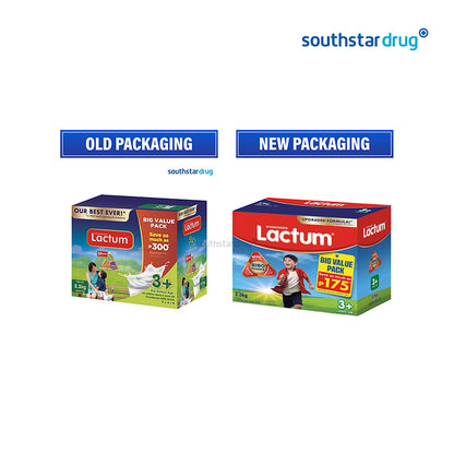 Lactum 3+ Plain Milk Powder 2.3kg