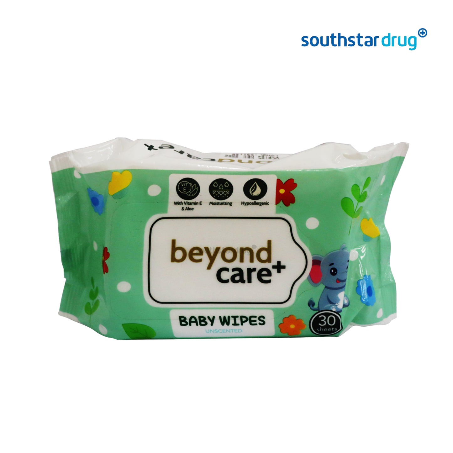 Beyondcare+ Unscented Baby Wipes - 30s