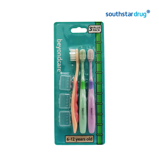 Beyondcare+ Kids 6 to 12 Yrs Toothbrush - 3s