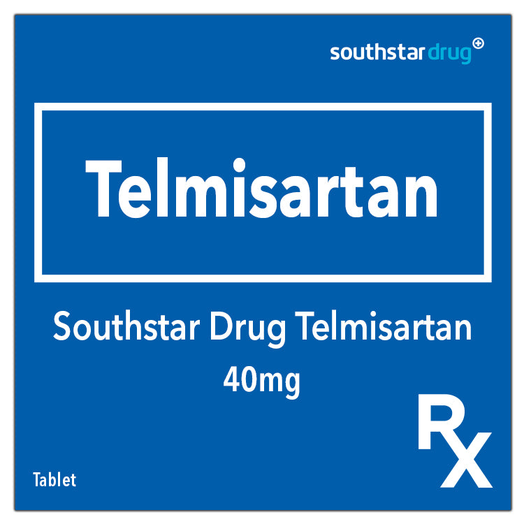 Rx: Southstar Drug Telmisartan 40mg Tablet