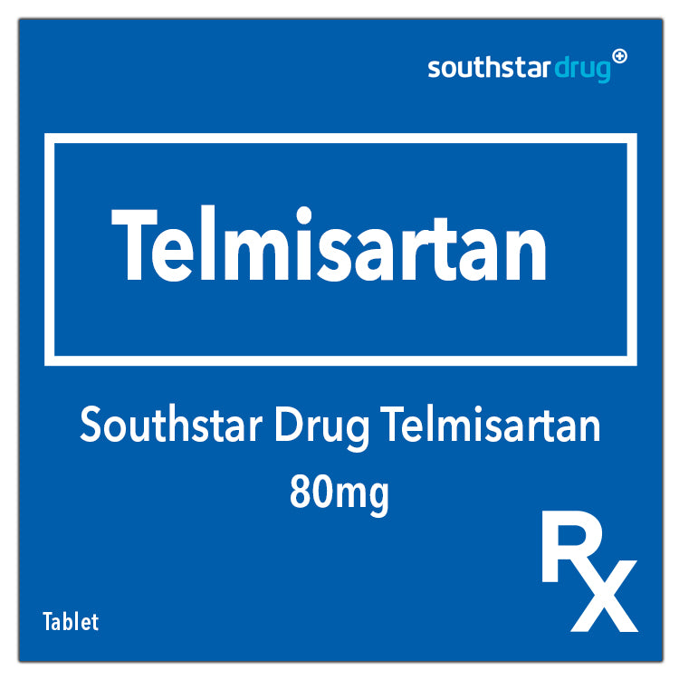 Rx: Southstar Drug Telmisartan 80mg Tablet
