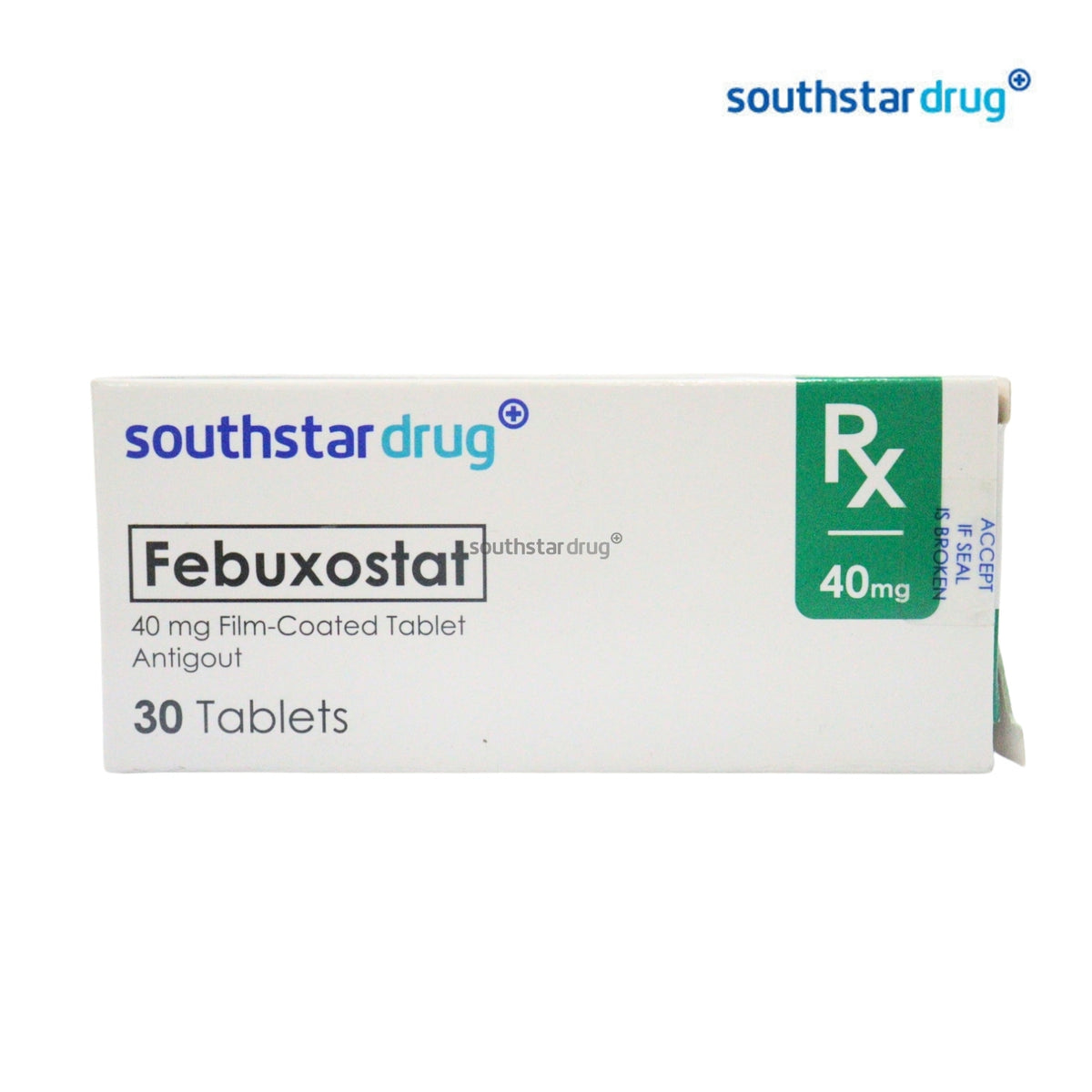 Rx: Southstar Drug Febuxostat Film-Coated Tablet 40mg 1pc