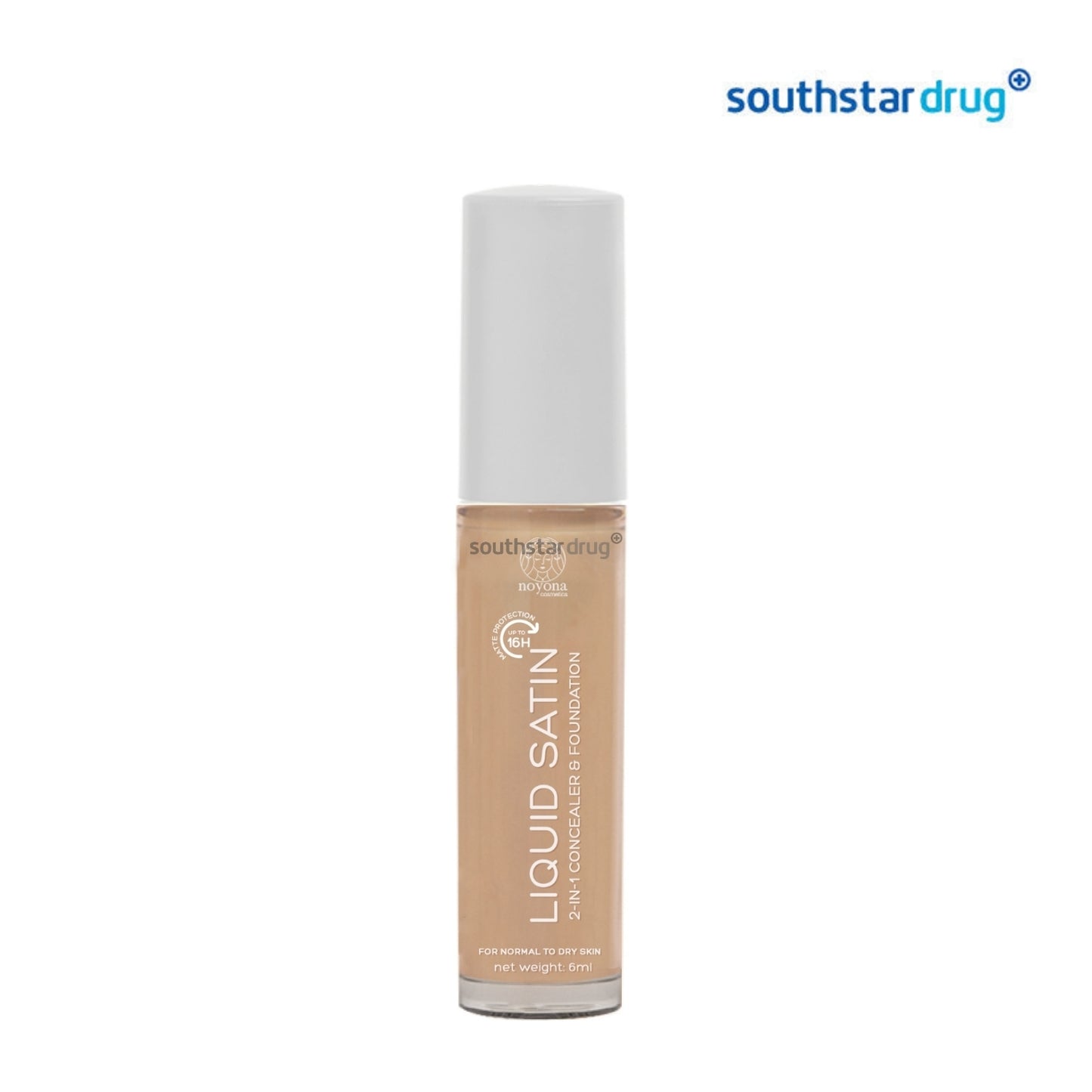 Noyona Liquid Satin Concealer Medium Warm 6ml