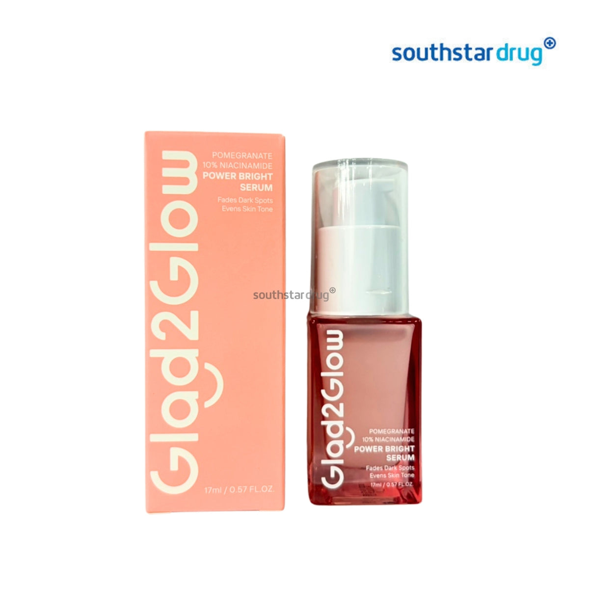 Glad2Glow Power Bright Facial Serum 17ml