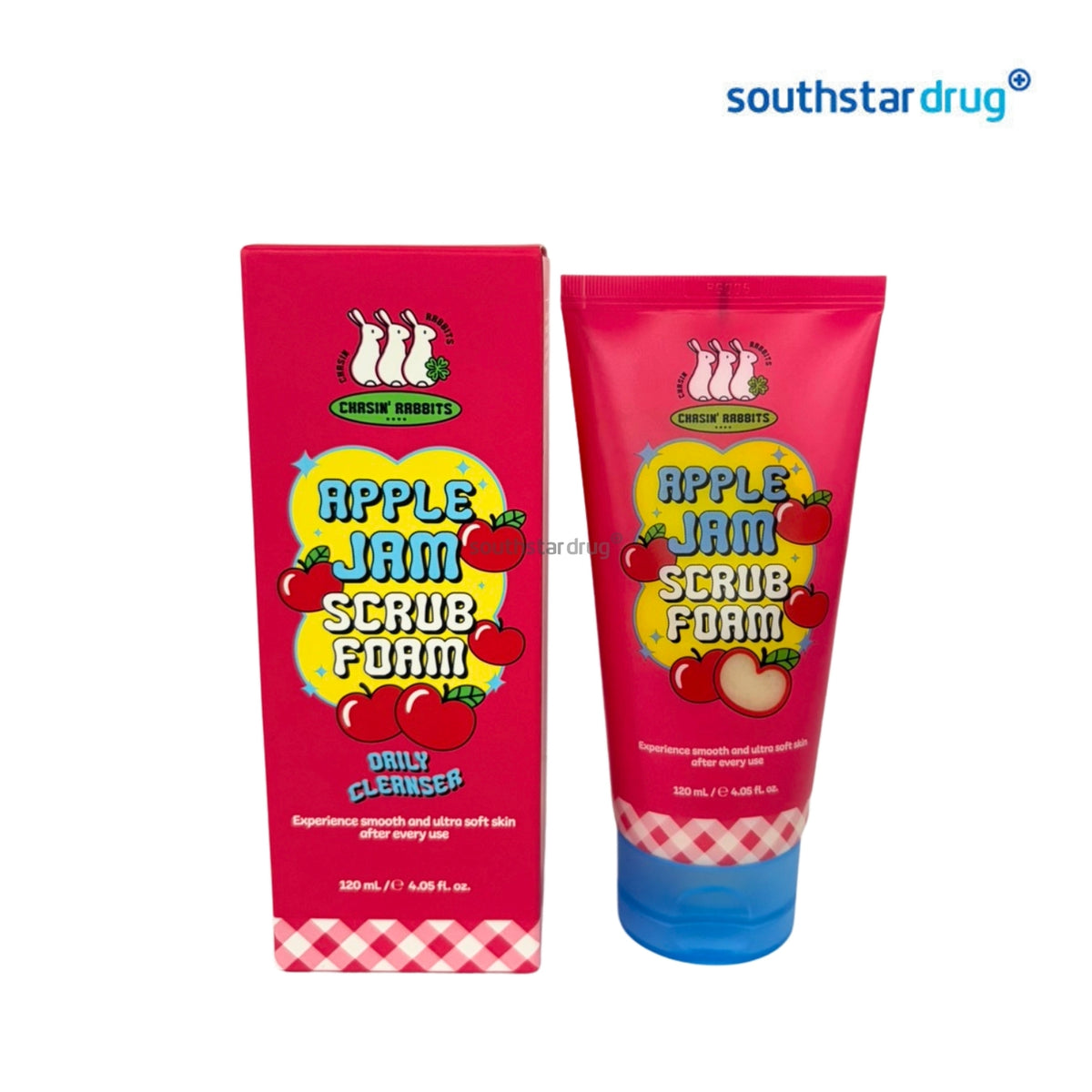 Chasin' Rabbits Apple Jam Facial Foam Scrub 120ml