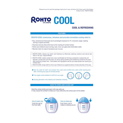 Rohto Cool Eye Drops 13ml - Southstar Drug