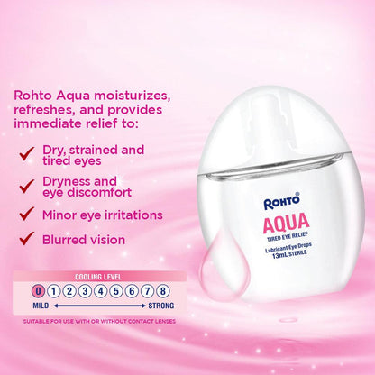 Rohto Aqua Eye Drops 13ml - Southstar Drug