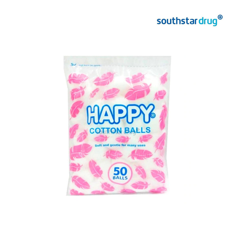 Happy Cotton Balls - 50s - Southstar Drug