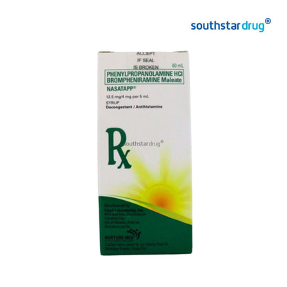 Rx: Nasatapp 12.5mg 60ml Syrup