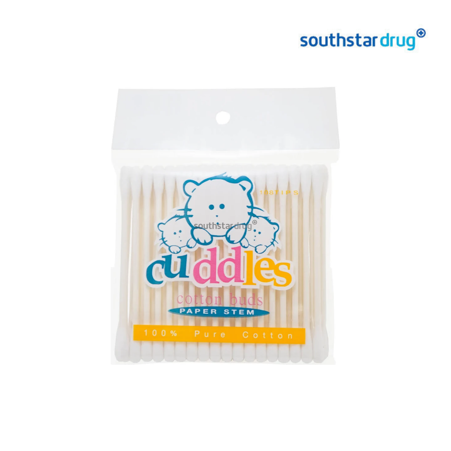 Cuddles Cotton Buds Ppr Wht 200Tips