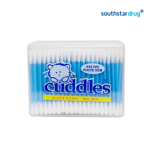 Cuddles Cotton Buds Plastic Stem Blue 440 Tips