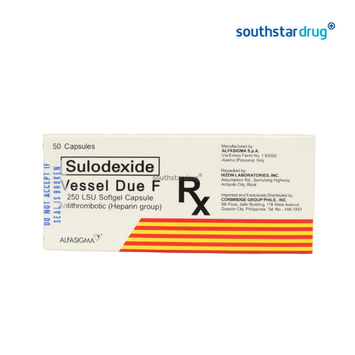 Rx: Vessel Due - F 250 Lsu Soft Gel Capsule