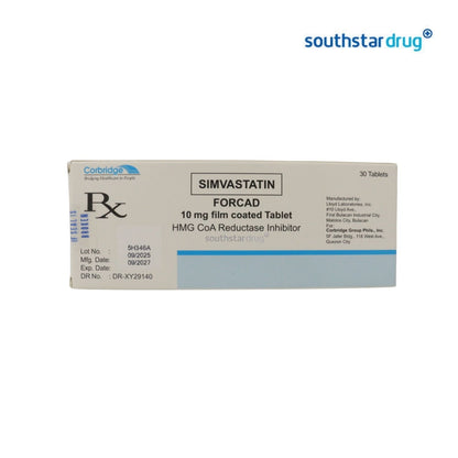 Rx: Forcad 10mg Tablet