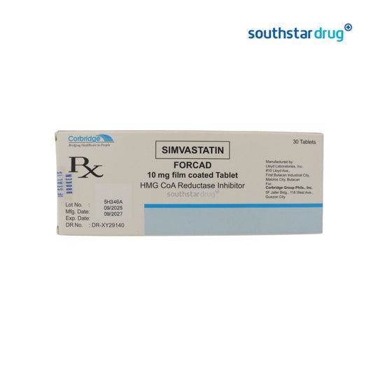 Rx: Forcad 10mg Tablet