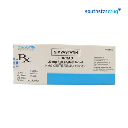 Rx: Forcad 20mg Tablet